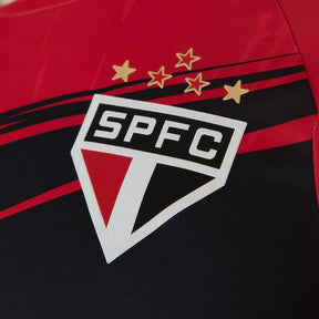 Camisa São Paulo 25/26 - Goleiro - Masculina - Vermelho e Preto
