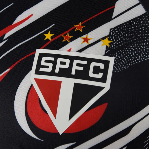Camisa São Paulo 25/26 - Pré Jogo - Masculina - Preto