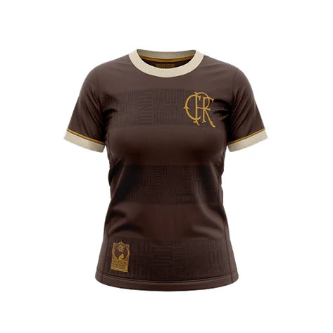 Camisa Flamengo Feminina Consciência Negra 24/25 - Marrom