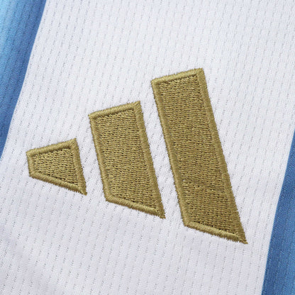 Camisa Argentina I Manga Longa 26/27 - Torcedor Adidas Masculina + Patch Campeão do Mundo