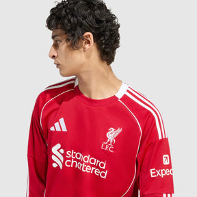 Camisa Liverpool I Manga Longa 25/26 - Torcedor Nike Masculina - Vermelha