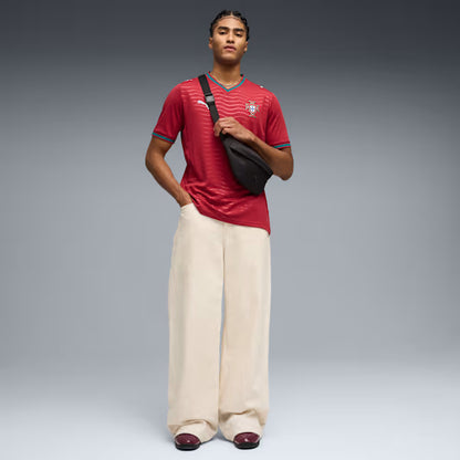 Camisa Portugal I 26/27 - Torcedor Puma Masculina - Vermelha