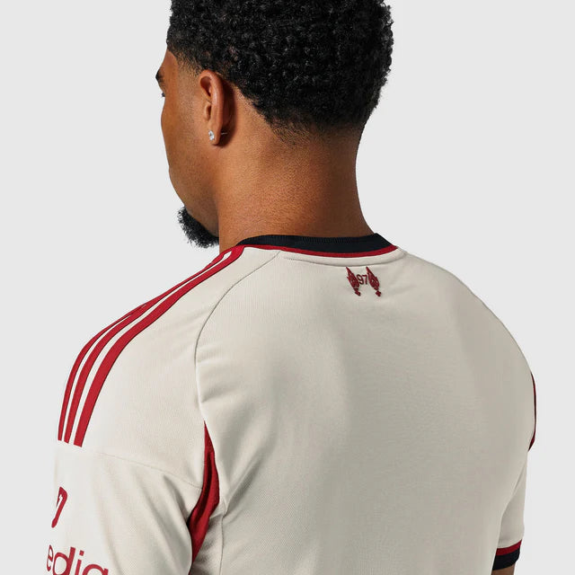 Camisa Liverpool II 25/26 - Torcedor Nike Masculina - Bege