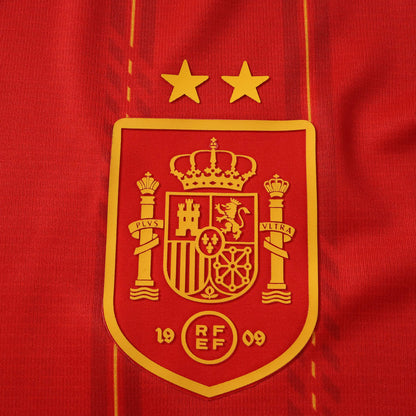 Camisa Espanha I 26/27 Patch Campeã do Mundo - Torcedor