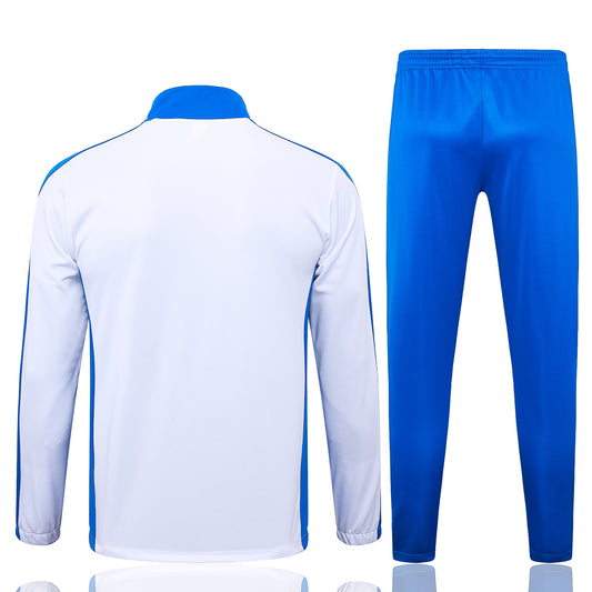 Conjunto Agasalho Treino Brasil 24/25 - Branco