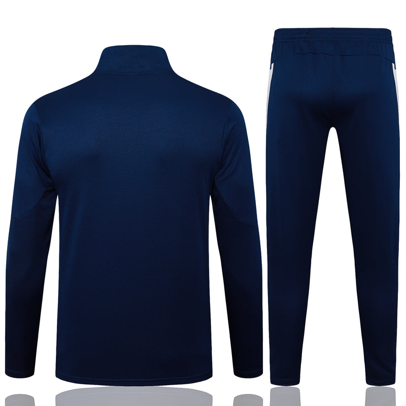 Conjunto Agasalho Treino Portugal 25/26 - Azul Marinho
