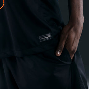 Camisa Corinthians III 25/26 - Torcedor - Preta e Laranja