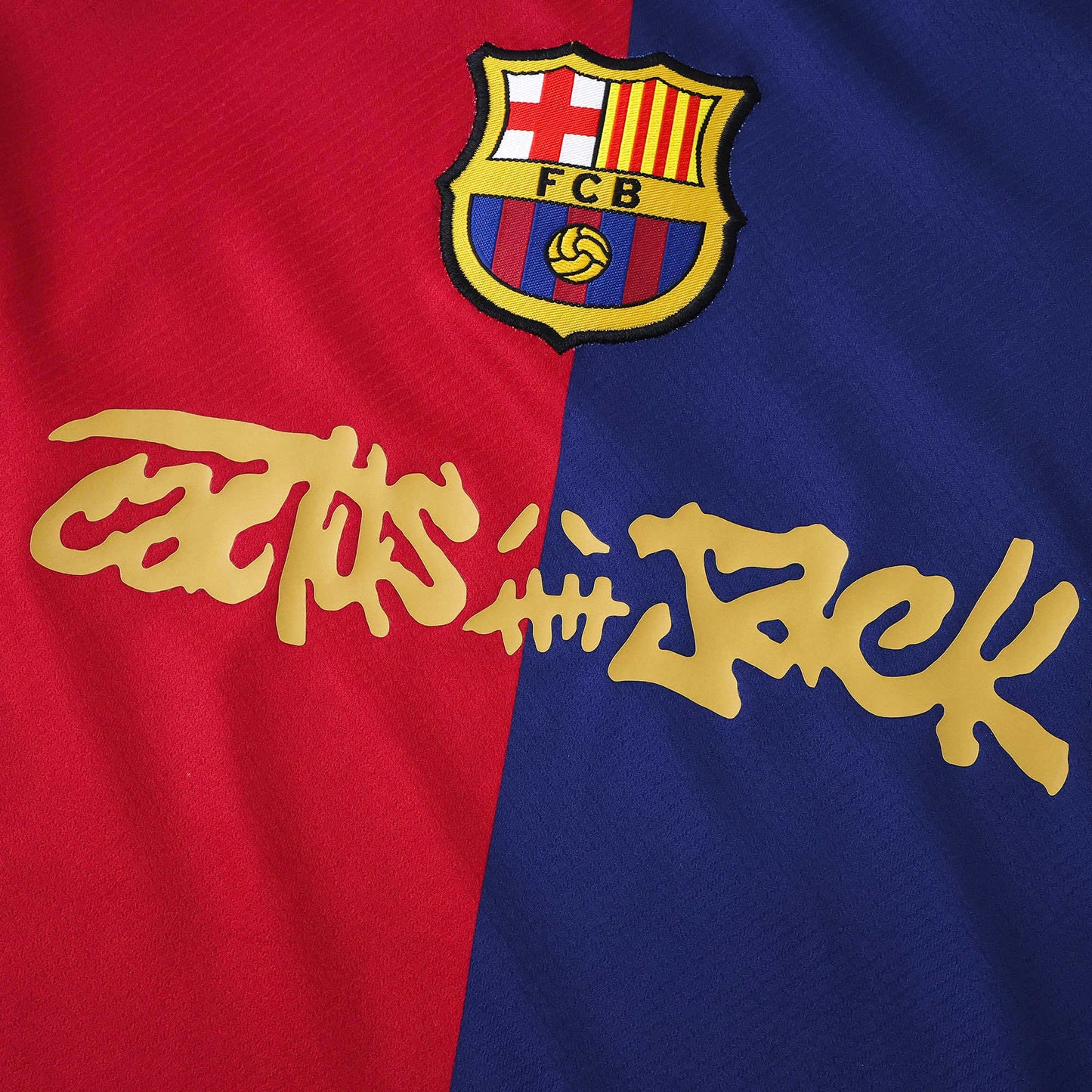 Conjunto Infantil Barcelona X Travis Scott I 24/25