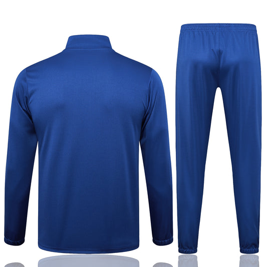 Conjunto Agasalho Treino Brasil 24/25 - Azul
