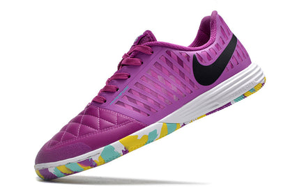 Chuteira Futsal Nike Lunar Gato II IC Roxa e Branca