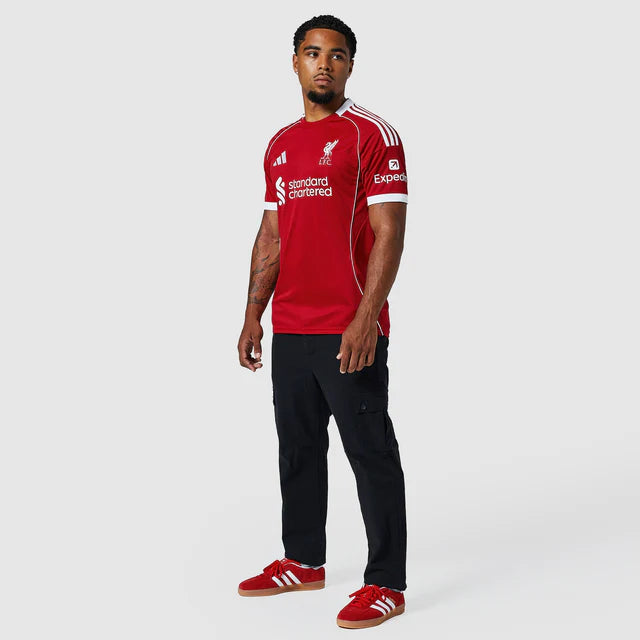 Camisa Liverpool I 25/26 - Torcedor Nike Masculina - Vermelha