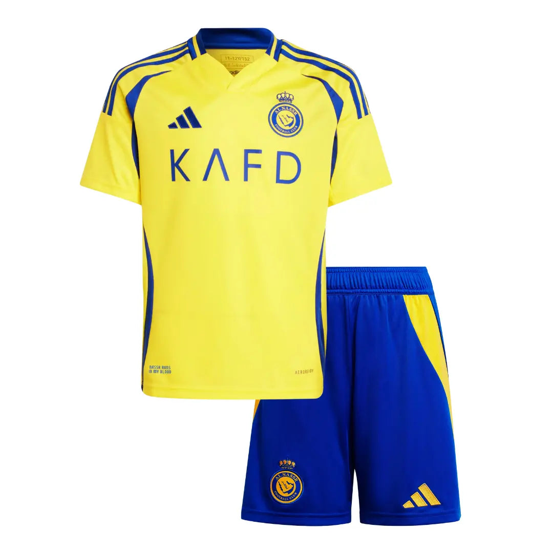 Kit Infantil Al-Nassr I 24/25 – Amarelo
