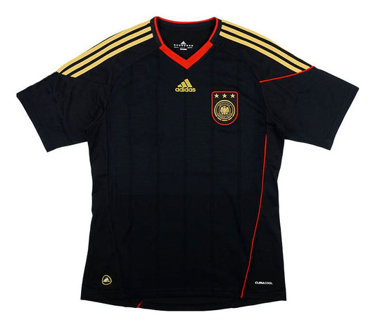 Camisa Alemanha II 2010 Adidas - Retrô - Preta