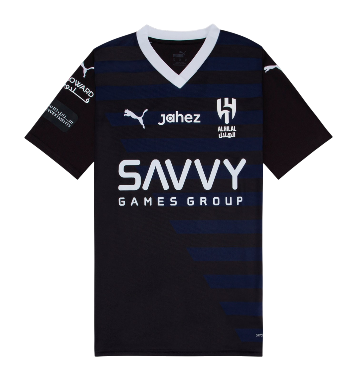 Camisa Al-Hilal III 23/24 - Torcedor Puma Masculina - Azul Marinho