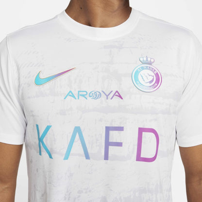 Camisa Al-Nassr III 23/24 Torcedor Masculina - Branco