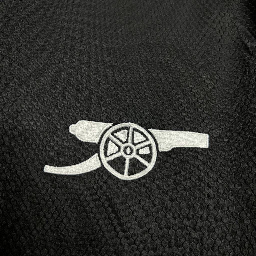 Camisa Arsenal Goleiro 24/25 Torcedor Adidas masculina - Preta