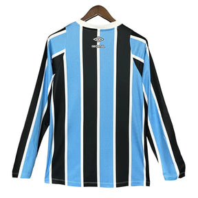 Camisa Grêmio I Manga Longa 24/25 - Azul e Preta