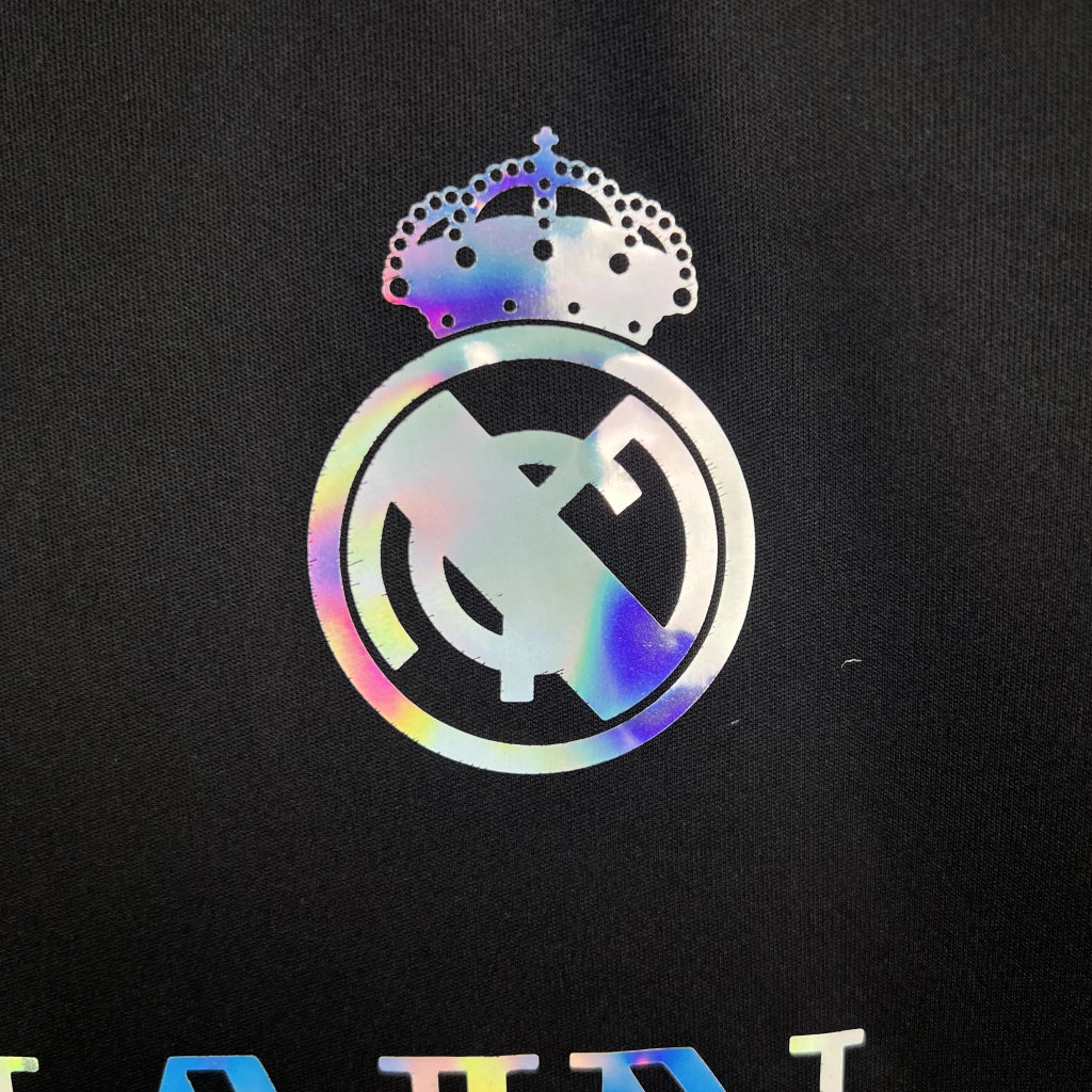 Camisa Real Madrid Balmain - Torcedor Adidas Masculina - Preta