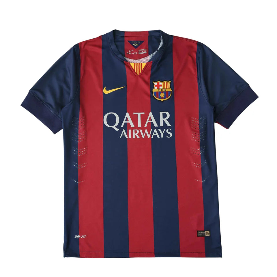 Camisa Barcelona I 2014/2015 Nike Torcedor - Retrô