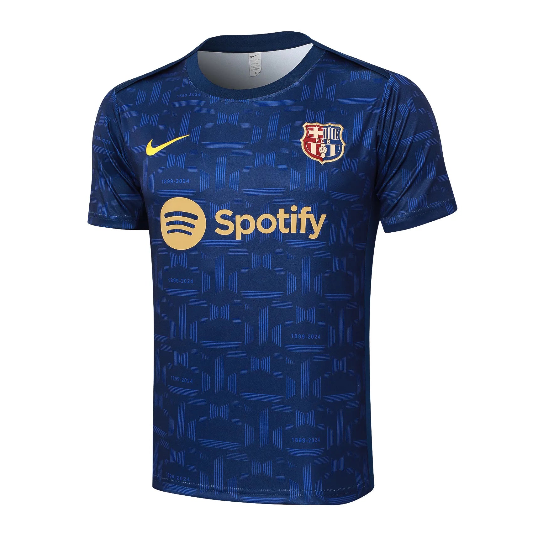 Conjunto Barcelona Treino 24/25 - Azul Escuro