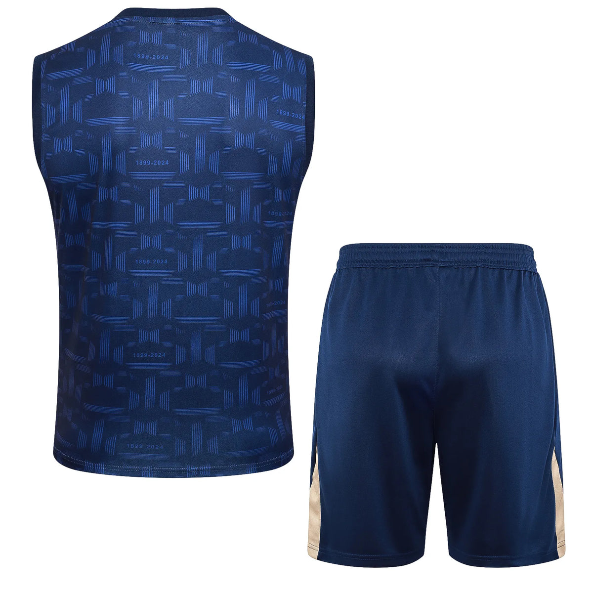 Conjunto Barcelona Treino Regata 24/25 - Azul Escuro