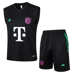 Conjunto Bayern de Munique Treino Regata 24/25 - Preto