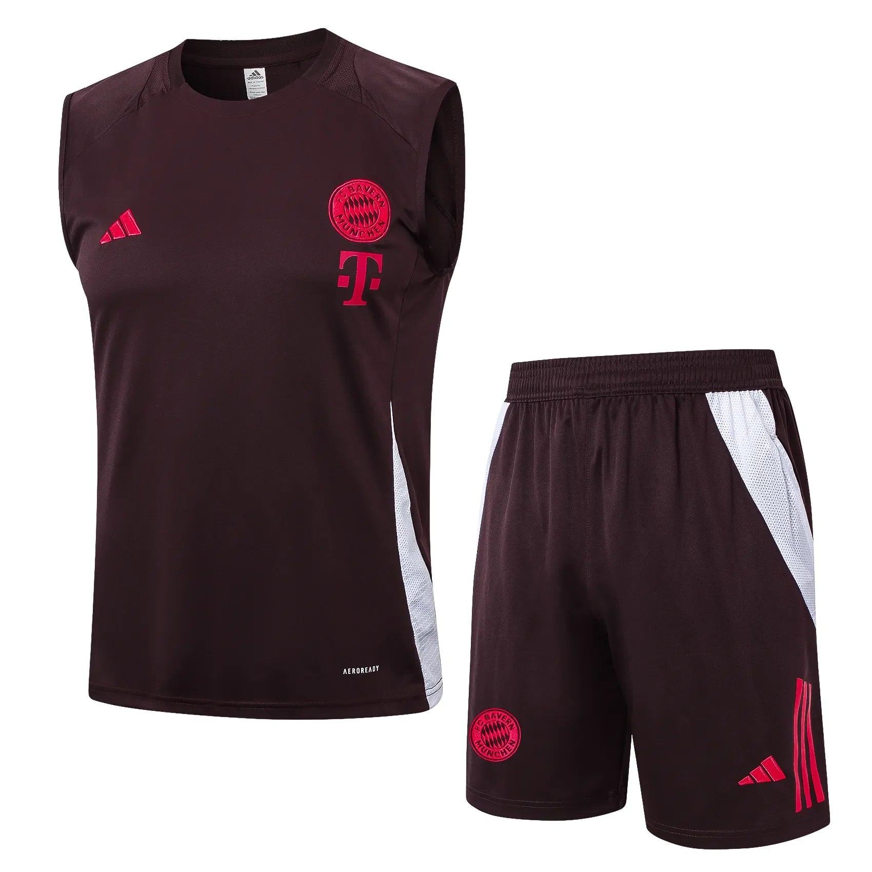 Conjunto Bayern de Munique Treino Regata 24/25 - Vinho