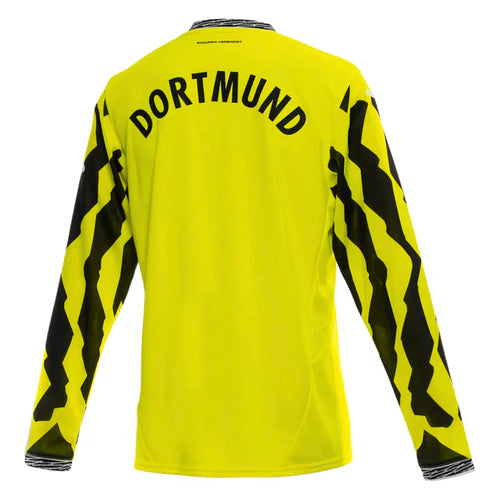 Camisa Borussia Dortmund I 24/25 Manga Longa - Torcedor - Amarelo