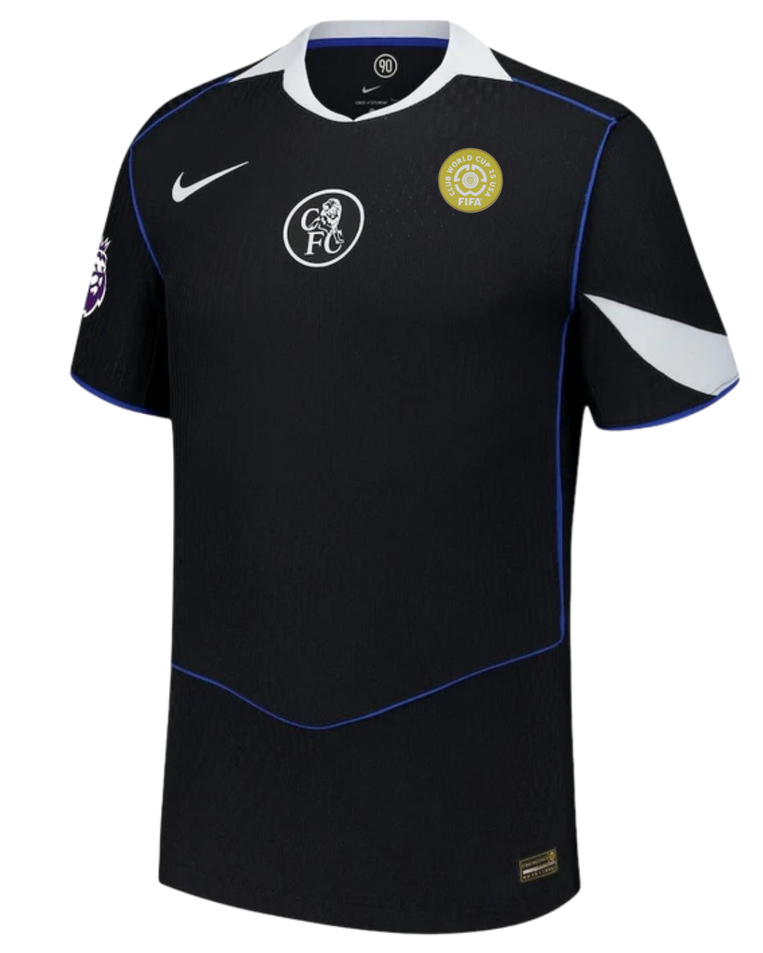 Camisa Chelsea III 25/26 Nike Jogador Masculina - Preta [PRÉ-VENDA]