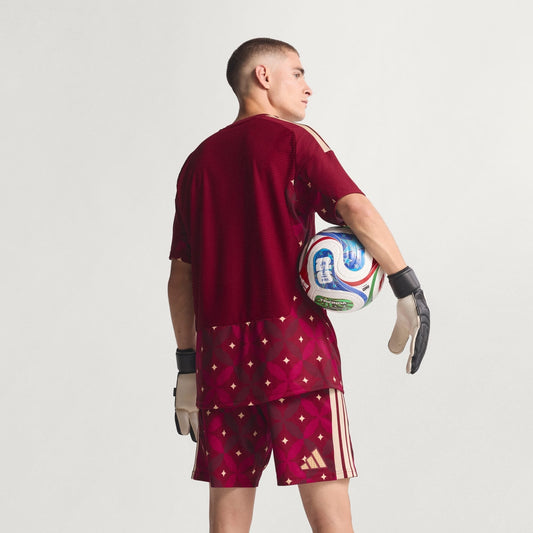 Camisa Goleiro Itália I 26/27 - Jogador Adidas Masculina - Vinho