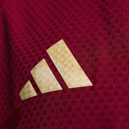 Camisa Goleiro Itália I 26/27 - Jogador Adidas Masculina - Vinho