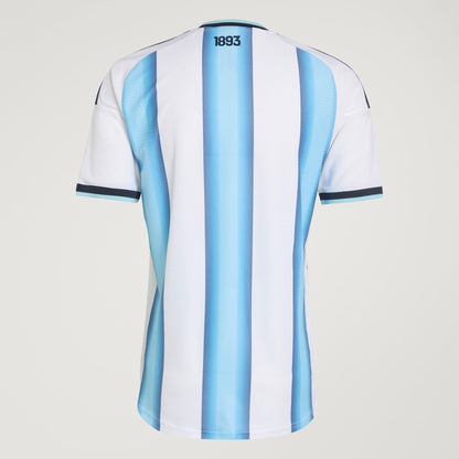 Camisa Argentina I 26/27 - Jogador Adidas Masculina + Patch Campeão do Mundo