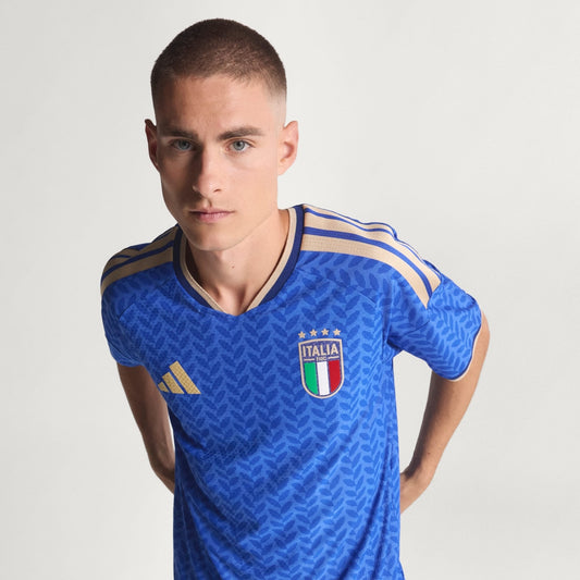 Camisa Itália I 26/27 - Jogador Adidas Masculina - Azul