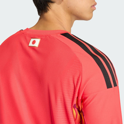 Camisa Goleiro Japão I 26/27 - Jogador Adidas Masculina - Vermelha