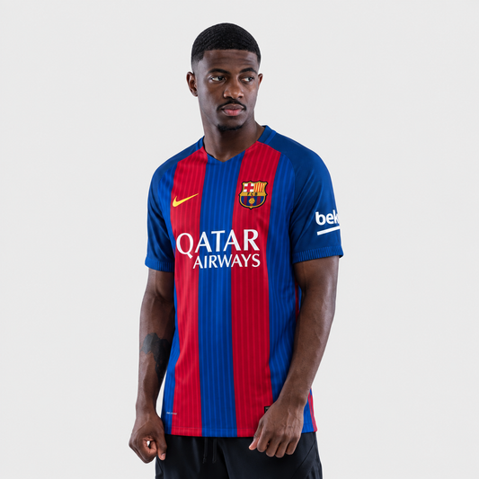 Camisa Barcelona I 2016/2017 - Retrô
