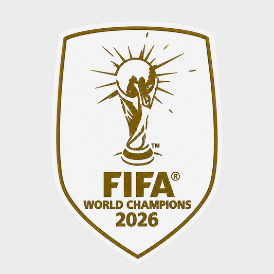 Patch Campeão FWC 2026 - Branco e Dourado