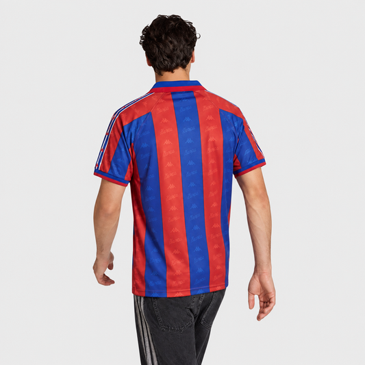 Camisa Barcelona I 1992/1995 Kappa Torcedor - Azul e Grená - Retrô