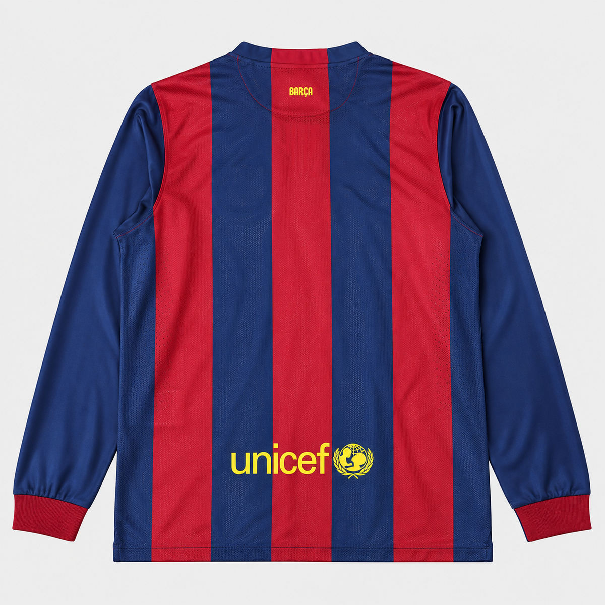 Camisa Barcelona I 2014/2015 Manga Longa Torcedor - Retrô