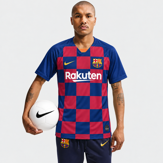 Camisa Barcelona I 2019/2020 - Retrô