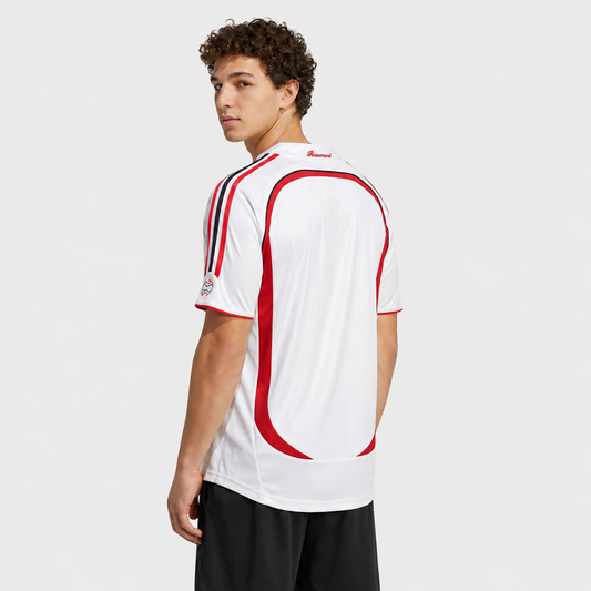 Camisa Milan II 2006/2007 Torcedor - Branco - Retrô