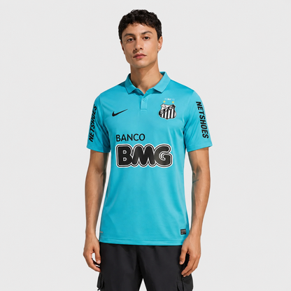 Camisa Santos III 2012/2013 Retrô - Azul
