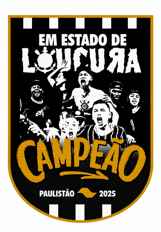 Patch Campeão Paulista 2025