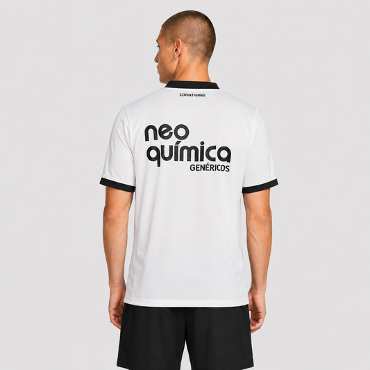 Camisa Corinthians I 2011 Retrô - Branca
