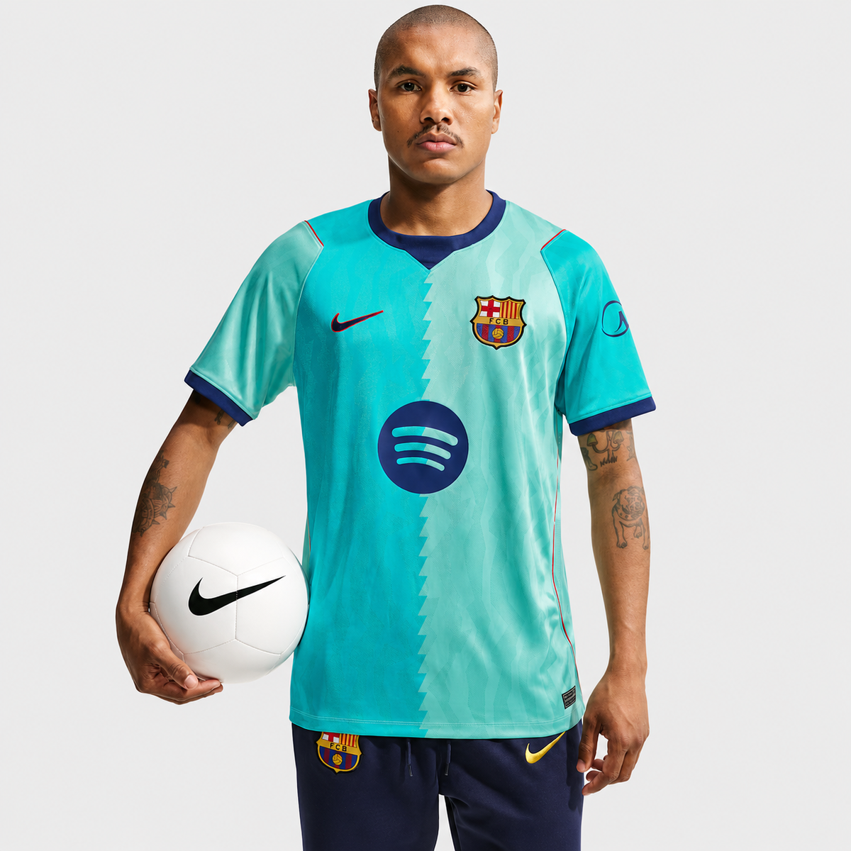 Camisa Barcelona III 26/27 - Torcedor Masculina - Azul