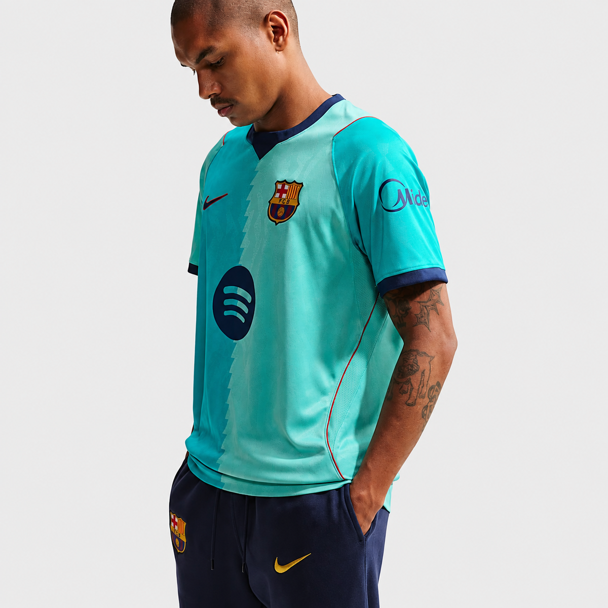 Camisa Barcelona III 26/27 - Torcedor Masculina - Azul