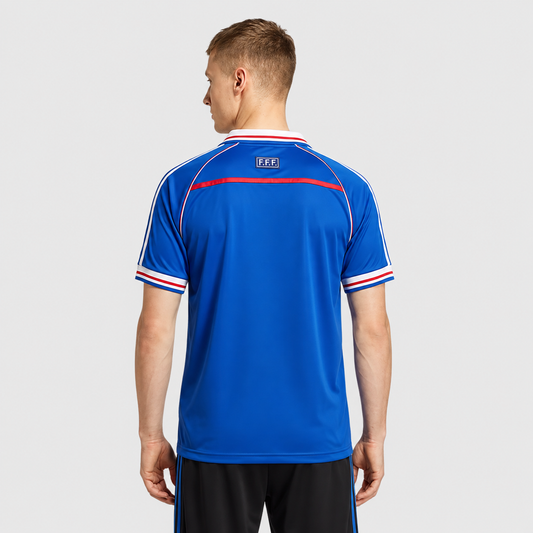 Camisa França I 1998 - Azul - Retrô