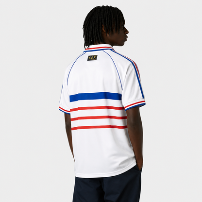 Camisa França II 1998 - Branca - Retrô