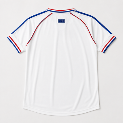 Camisa França II 1998 - Branca - Retrô