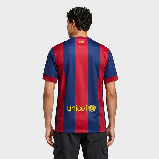 Camisa Barcelona I 2014/2015 Torcedor - Retrô