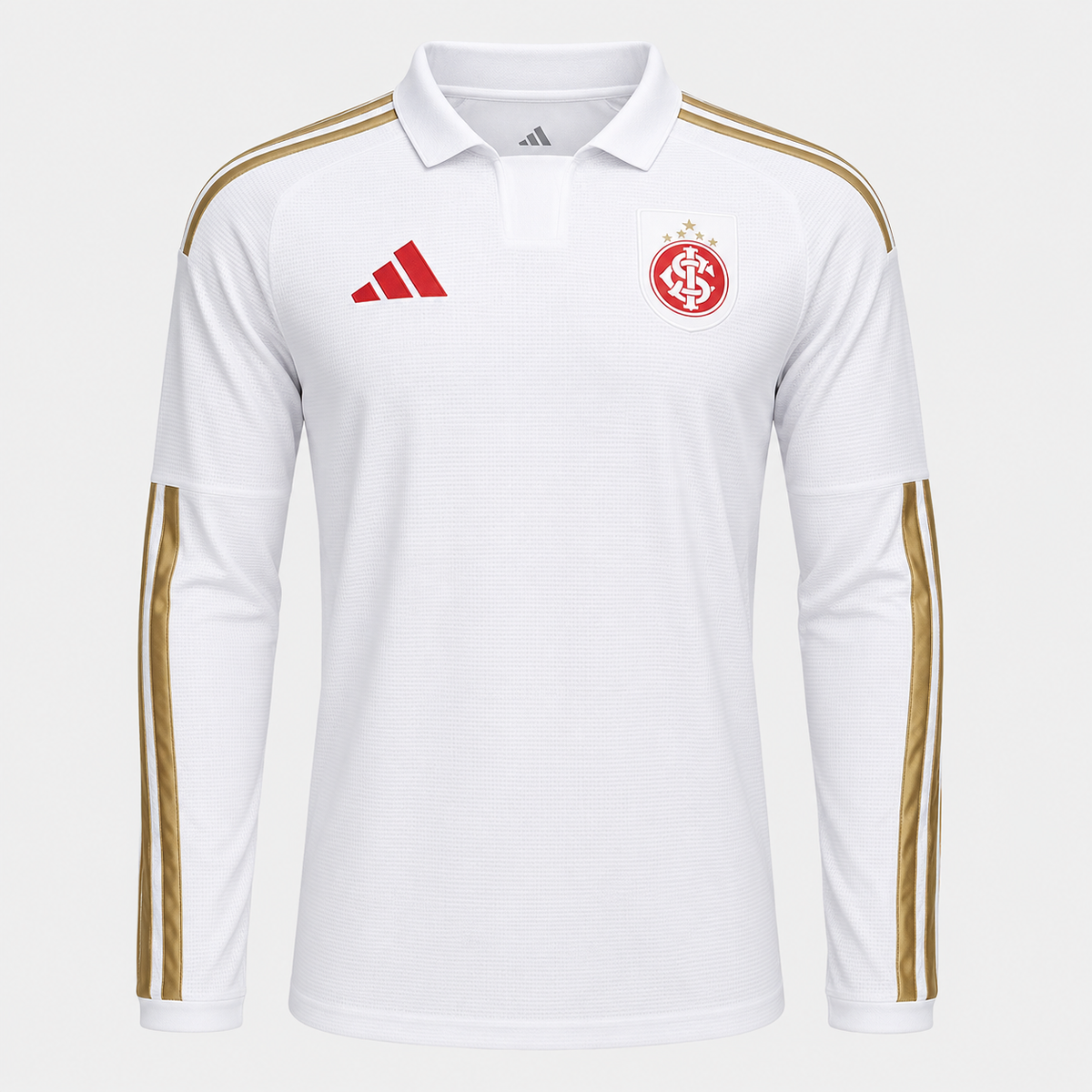 Camisa Internacional II Manga Longa 26/27 - Branca